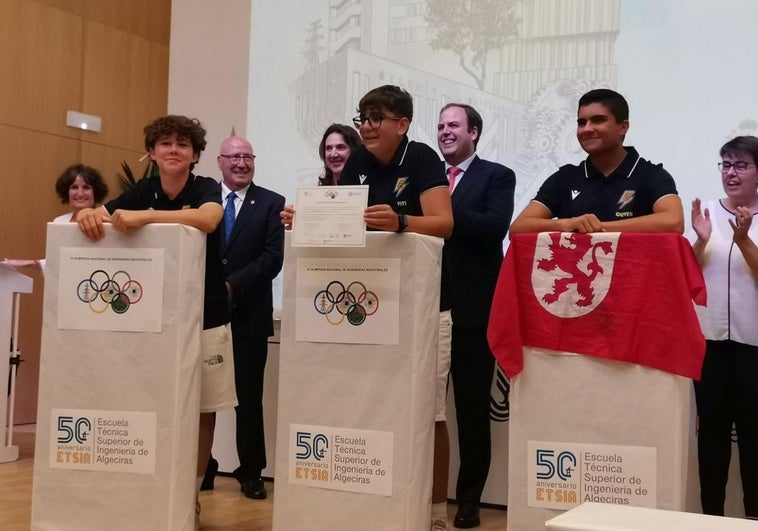 Dos institutos leoneses logran los primeros puestos en la Olimpiada nacional de Ingenierías industriales